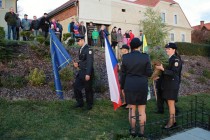 Položení věnce k pomníku padlým ke 101. let výročí vzniku Československé Republiky
