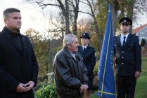 Položení věnce k pomníku padlým ke 101. let výročí vzniku Československé Republiky