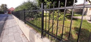 Rekonstrukce oplocení zahrady u mateřské školy