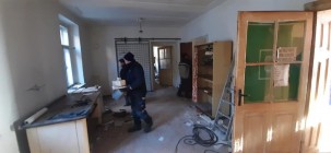 Vyklizení budovy čp. 10 a rozloučení se starou hospodou