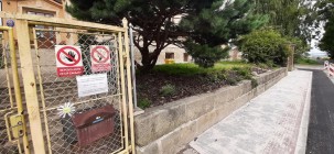 Rekonstrukce oplocení zahrady u mateřské školy