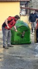 Výstavba nového stání pro kontejnery na tříděný odpad