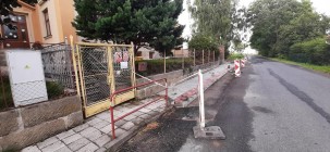 Rekonstrukce oplocení zahrady u mateřské školy