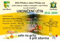 Ukončení léta - pro místní občany, rodáky a chalupáře v obci Příluka